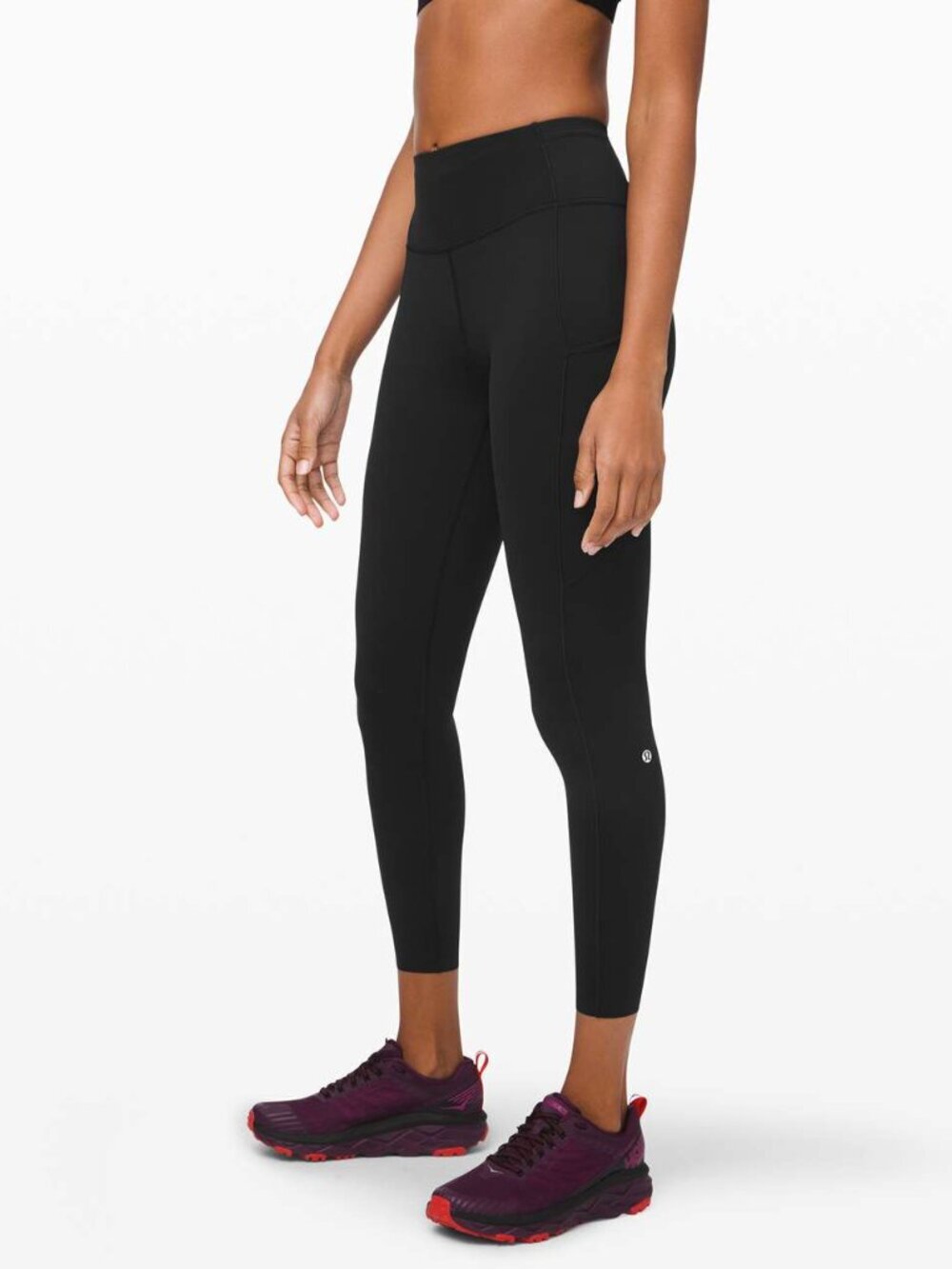Lululemon Fast Free High Rise Tights 25" Black Size 6